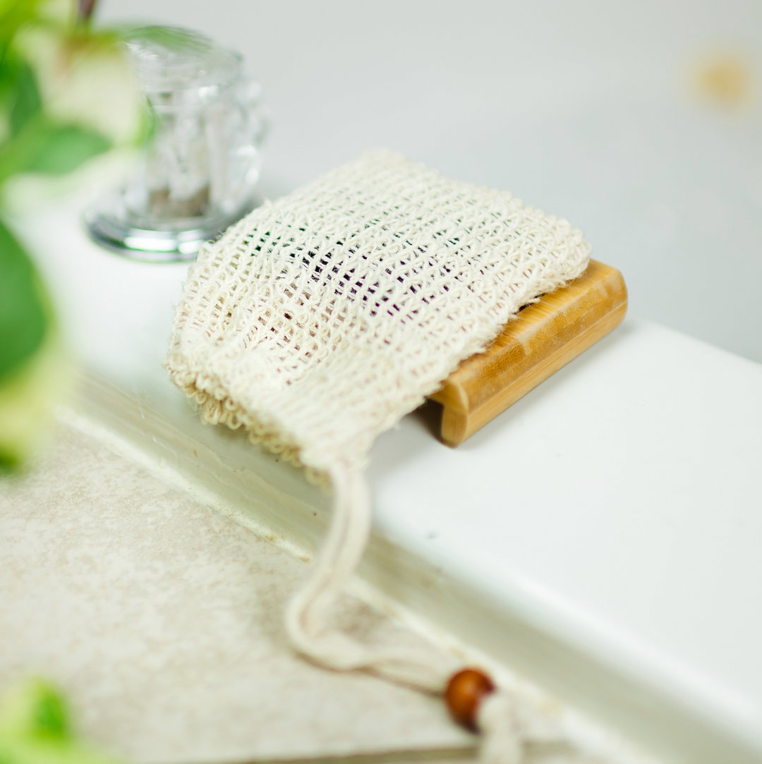 Sisal Soap Saver Bag | Natural Exfoliating Soap Pouch