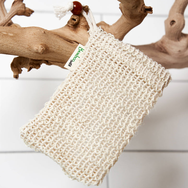 Sisal Soap Saver Bag | Natural Exfoliating Soap Pouch