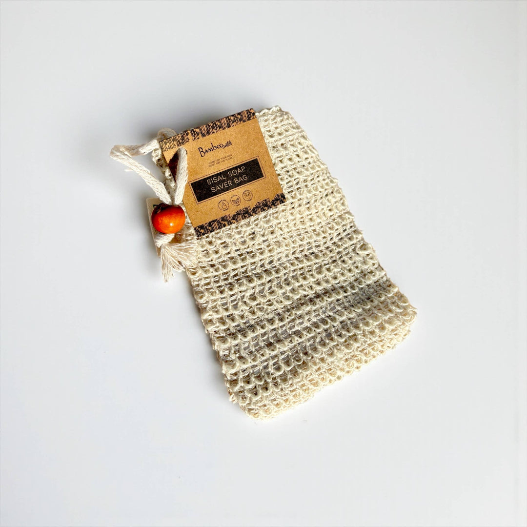 Sisal Soap Saver Bag | Natural Exfoliating Soap Pouch