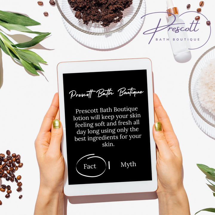 Unscented All Natural Handcrafted Body Lotion, Fragrance Free, Gift for Wife, Gift for Husband, Hand Lotion with Pro-Vitamin B5