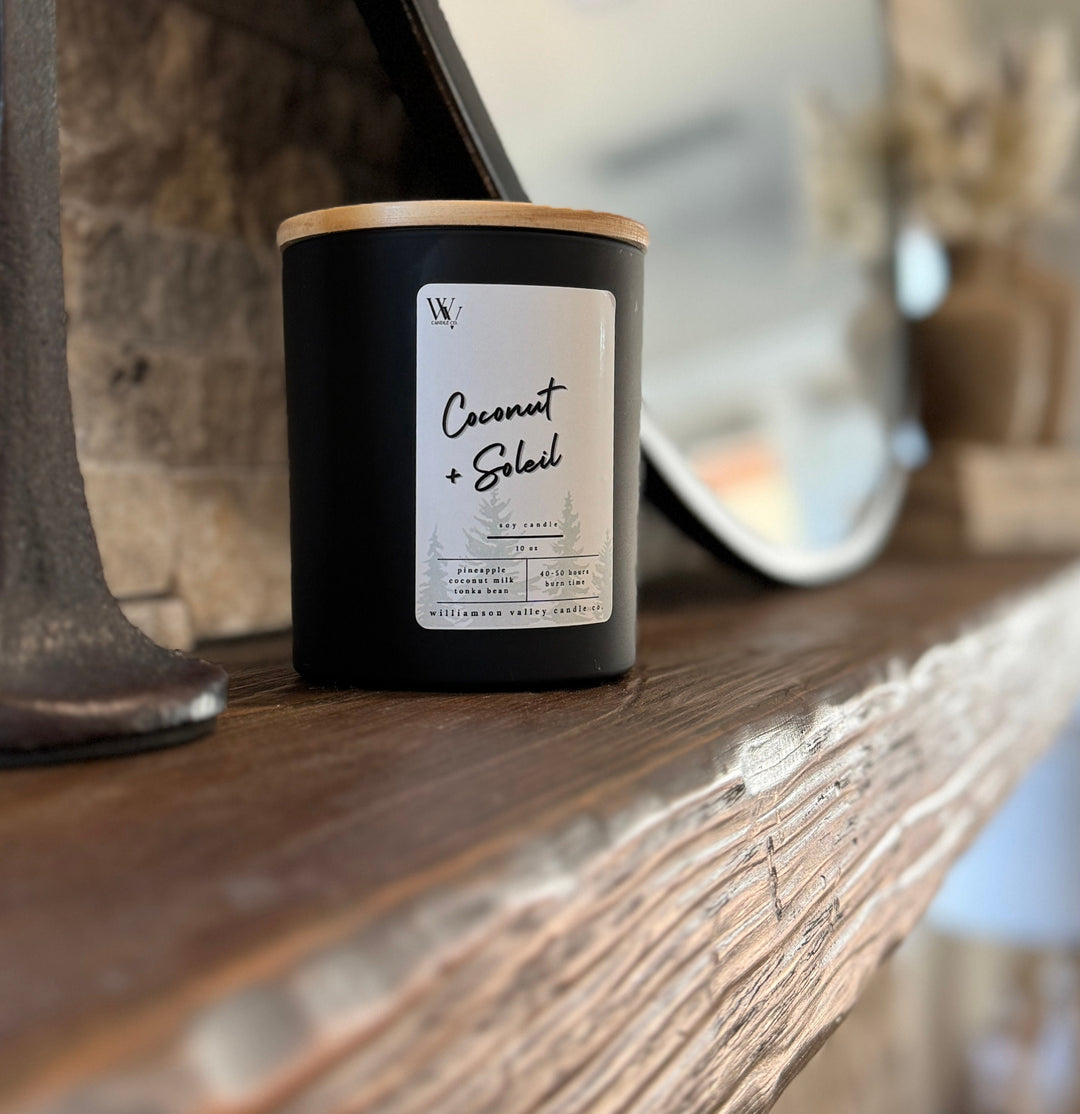 Sweet Bourbon Soy Beeswax Candle, Double Wick Scented Candle, Minimalist Candle Decor, Gift for Wife, Housewarming Gift, Teacher Gift