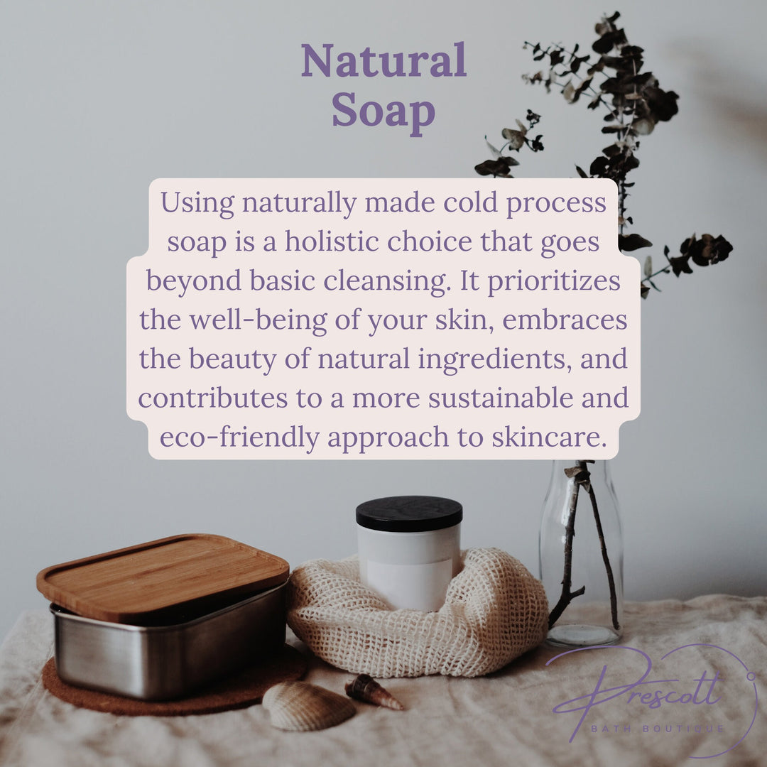 Tallow Lavender Bergamot Soap Bar, Lavender Infused Handmade Soap Gift, All Natural Oatmeal Soap, Gentle Cold Process Soap