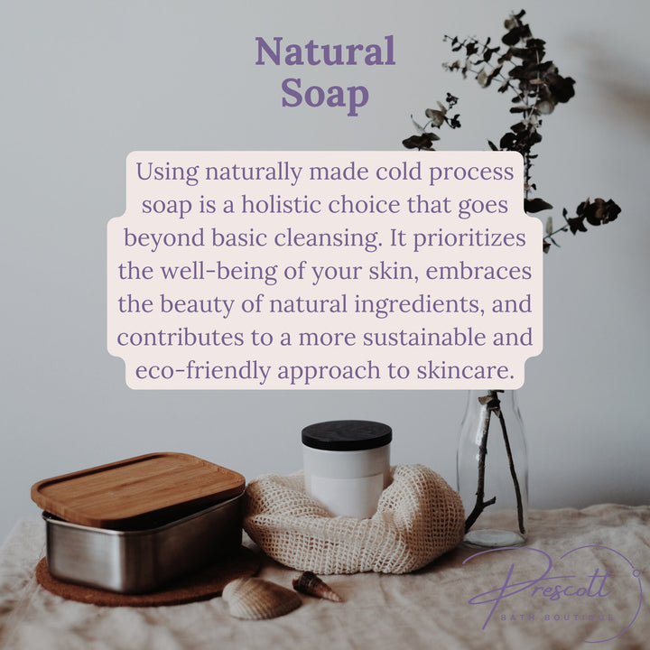 Tallow Lavender Bergamot Soap Bar, Lavender Infused Handmade Soap Gift, All Natural Oatmeal Soap, Gentle Cold Process Soap