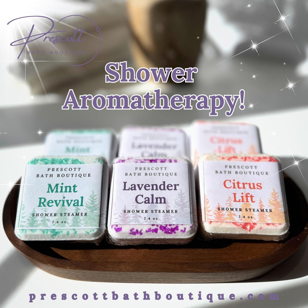 3 Aromatherapy Shower Steamers, Essential Oil Shower Bombs, Spa Gift, Relaxation, Stress Relief, Self Care Gift, Eucalyptus, Lavender,Citrus